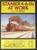 Book cover of Stanier 4-6-0's at Work  by POWELL, A.J. 